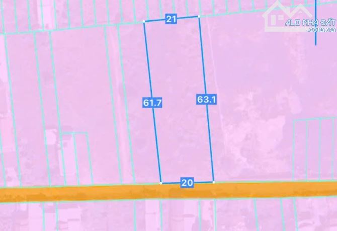 1,270m2 Thổ cư 100%, Vị trí trung tâm, dân cư đông kín, quá đẹp