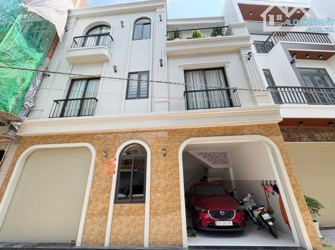 BÁN NHÀ TRƯƠNG CÔNG ĐỊNH 1 TRỆT 2 LẦU 60M2 Ô TÔ NGỦ TRONG NHÀ HẺM RỘNG 5m