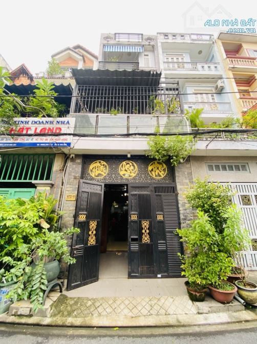 BÁN NHÀ 5 TẦNG NỘI THẤT FULL GỖ CAO CẤP, LÊ VĂN KHƯƠNG THỚI AN Q12, DT 80M²(4.6×18)