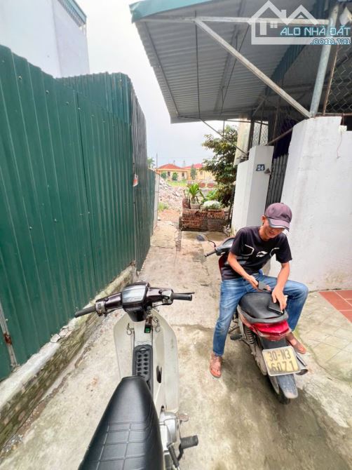 Bá,n Đất Thổ Cư An Trai Vân Canh, 44.8m2, Lô góc, ngõ thông, ôtô đỗ cửa 10m ra 3 ôtô tránh