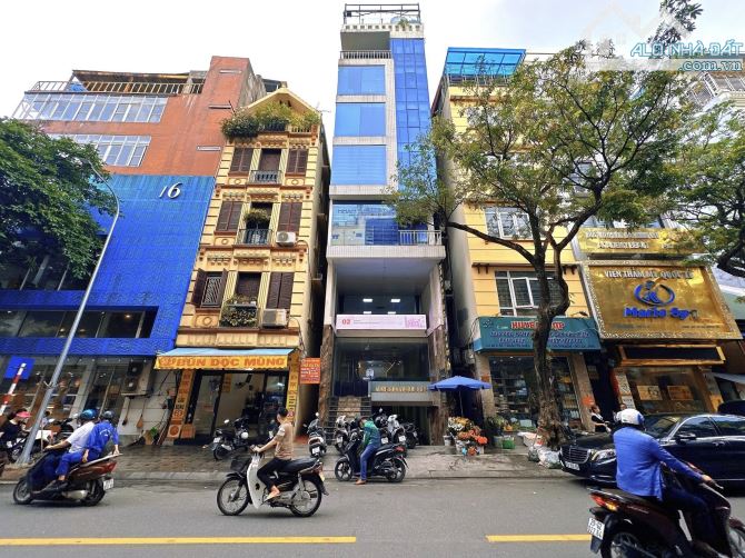 Tòa Văn Phòng ĐẸP !  9 Tầng Trục Tôn Đức Thắng 160M2 110 Tỷ Dòng tiền 2,5 Tỷ/Năm