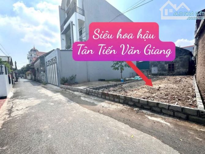 Chính chủ gửi bán lô đất hoa hậu Tân Tiến Văn Giang 72,8m sát đường Phó Đức Chính, gần chợ