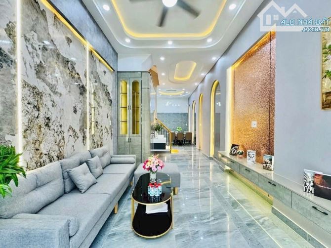 Nhà đẹp 4PN, 4 tầng Phạm Văn Chiêu, P.8 Gò Vấp – có sauna, sổ riêng, giá 6 tỷ nhỉnh - 1