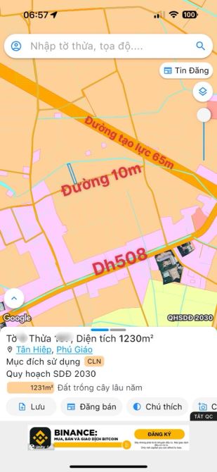 Chính chủ bể ngộp cần bán đất tại TP HỒ Chí Minh - 1
