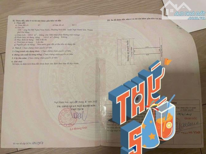 📌📌📌LÀM VIỆC TRỰC TIẾP GIÁ TỐT !!!Đất biển Tân Trà TP Đà Nẵng - 1