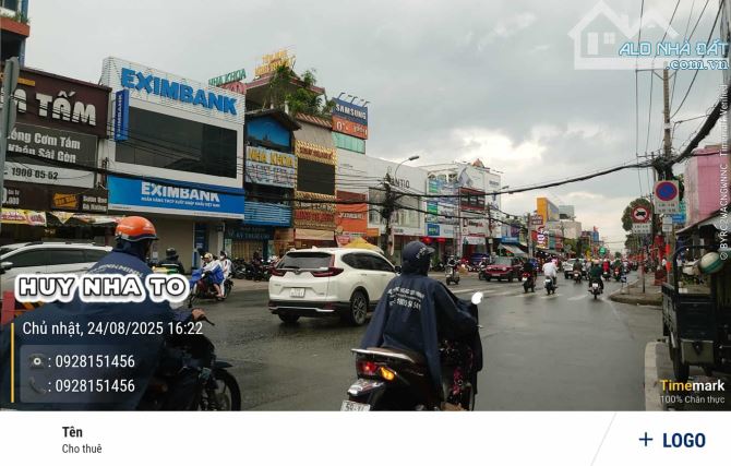 Cho thuê mặt bằng kinh doanh 2 tầng mặt tiền lê văn việt ngã 4 thủ đức 260m2 sàn 11x25 - 1