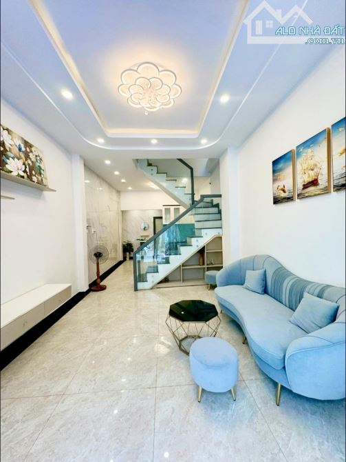 Chỉ 5.5 tỷ - HXH thông, nhà 4T Lũy Bán Bích Tân Phú - 4x11m. Gần Đầm Sen, ở ngay không sửa - 2