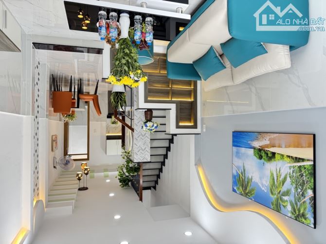 Bán nhà mới 2 tầng full nội thất 33m2, Thống Nhất, Phường 15, Gò Vấp, Giá Nhỉnh 4 tỷ TL - 2