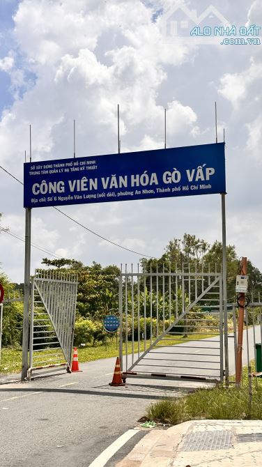 💥 DUY NHẤT – LÔ ĐẤT VÀNG MẶT TIỀN CÔNG VIÊN VĂN HÓA, Q.GÒ VẤP 💥   🏢 840 mà ² - 3