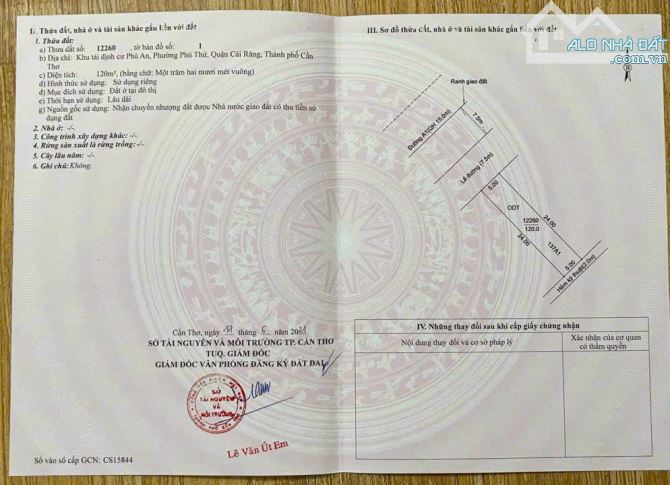 Bán nền đường a1, khu dân cư phú an - 3