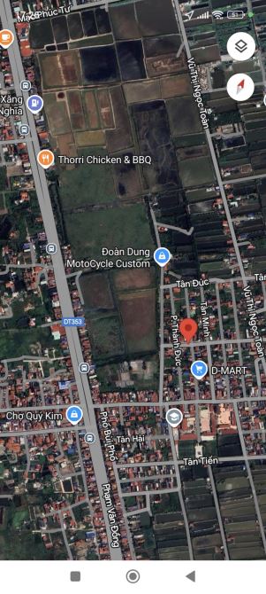 Bán lô góc 180m2 ngang 9m cực đẹp Tân Thành,Dương Kinh mặt đường  nhựa rộng 10m. - 3