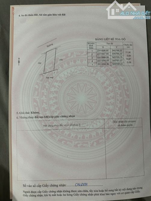 Rẻ nhất thị trường Văn Giang. 2.5tỷ trục chính apphan. Không có cơ hội lần 2 mua được - 3