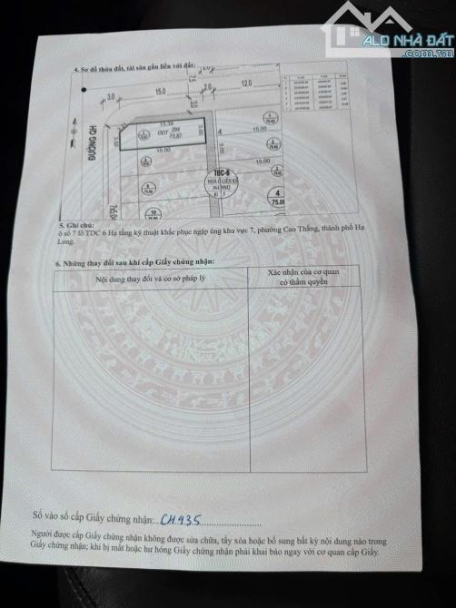 Bán Đất Ô Góc TĐC Khu 8 Cao Thắng,Hạ Long. DT :73.8m2,MT:5m !!! - 3