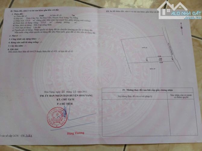 📌📌📌LÀM VIỆC TRỰC TIẾP GIÁ TỐT !!!bán lô đất thôn cẩm nê hòa tiến - 3