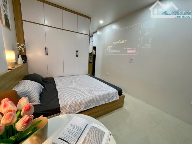 Cho Thuê CCMN 112 Hoàng Quốc Việt Cầu Giấy 30m2 Studio Ban Công Giặt Riêng Thang Máy Ô tô - 3