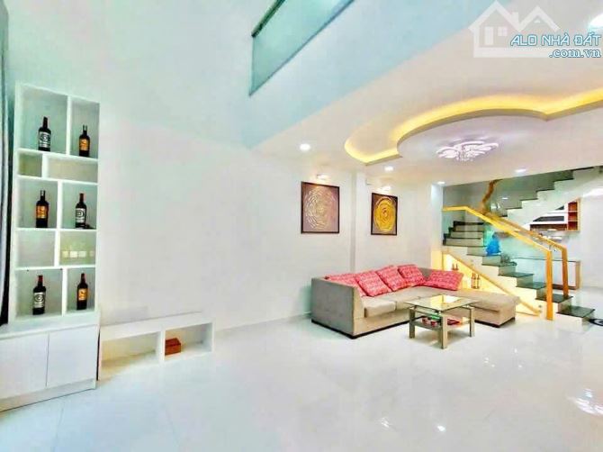 Nhà đẹp đường Bùi tư toàn diện tích 4 x 14 xây dựng một trệt 3 lầu giá 7,5 tỷ còn thương l - 5