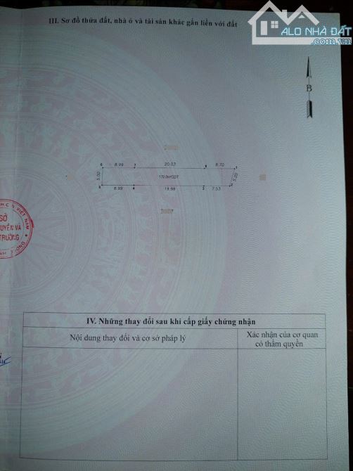 Bán đất gần Ngã Ba Cây Điệp P.Tân Đông Hiệp Tp.Dĩ An chỉ 4 tỷ TL M7390 - 5