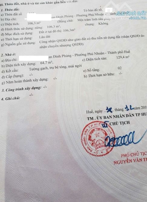 BÁN NHÀ 2 TẦNG KIỆT OTO SỔ HOÀN CÔNG NGUYỄN KHUYẾN - 7
