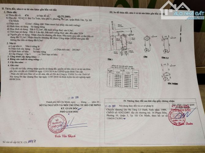 Nhà đẹp đường Bùi tư toàn diện tích 4 x 14 xây dựng một trệt 3 lầu giá 7,5 tỷ còn thương l - 8