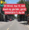 🧨🧨🧨 BÁN ĐẤT MẶT TIỀN – ĐƯỜNG 10.5M, LIÊN CHIỂU
