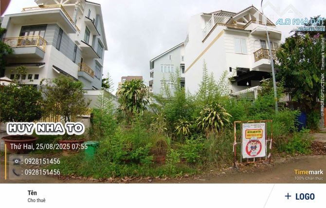 Bán lô đất đường số 8 gia hoà PLB Q9 TPTĐ 200m2 đường số 8