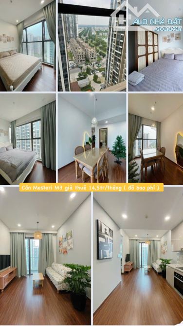 CHO THUÊ CĂN HỘ 2 PHÒNG NGỦ FULL ĐỒ – VINHOMES OCEAN PARK, GIA LÂM