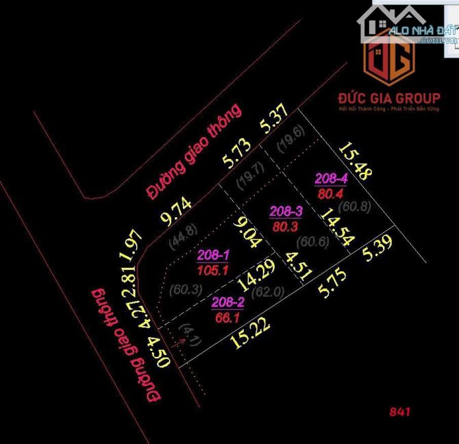 Bán đất Sổ riêng thổ cư, dt 5,4 x 15,5m = 80m², Giá 2 tỷ 350tr, khu Chợ Đồn, Bùi Hữu Nghĩa
