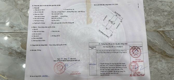 Bán đất vị trí đẹp lô 15 Lê Hồng Phong  Vị trí gần đường Ngô Gia Tự ,gần lô 14 Diện tích :