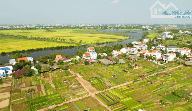Bán lô đất siêu đẹp, view lúa hiếm có  khu Trà Quế, Hội An.