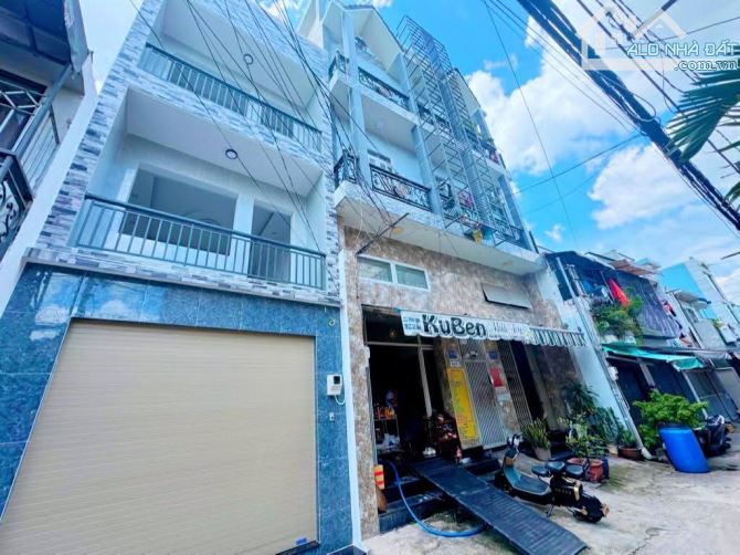 BÁN NHÀ Ở LIỀN GẦN NGUYỄN SƠN 3TẦNG 60M2 VUÔNG VỨC HẺM XE HƠI THÔNG CHỈ 6 TỶ