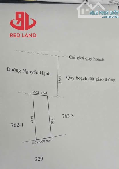🌈 ĐẤT MẶT TIỀN ĐƯỜNG 13,5M NGUYỄN HẠNH, THUỶ VÂN - VIEW SÔNG NHƯ Ý ✅ Vị trí: Mặt tiền đườ