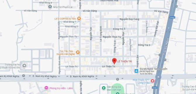 ⚡ Cơ hội đầu tư đất vàng mặt tiền Lê Thiện Trị – trung tâm Làng Đại Học, Hòa Hải, Ngũ Hành