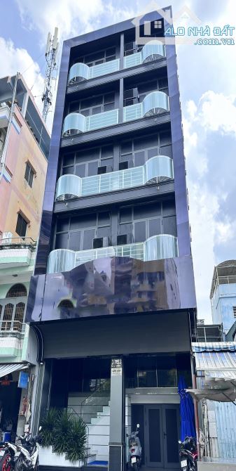 Bán tòa nhà CHDV đường Võ Thị Sáu, Quận 3 - DT:7x25m - 5 Tầng TM - HĐT:160trđ - Giá:25tỷ