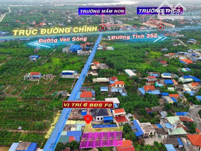 ✅ Chỉ còn 2 lô đất F0 tại Cao Nhân cũ nay là phường Lê Ích Mộc ✅