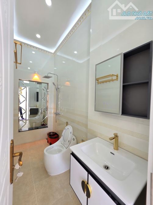 Bán nhà mới 1T2L 5x14m hoàn công, đường D1 KDC The Suncity, full nội thất - 11