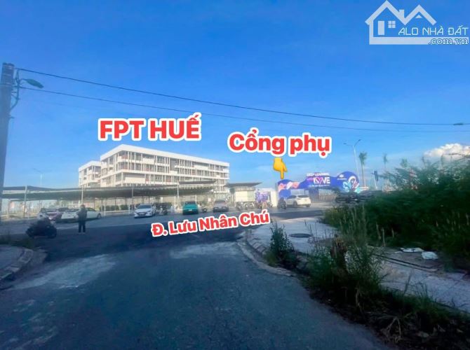 Siêu phẩm 2mt đường Lưu Nhân Chú đối diện Cổng phụ FPT Huế - 1