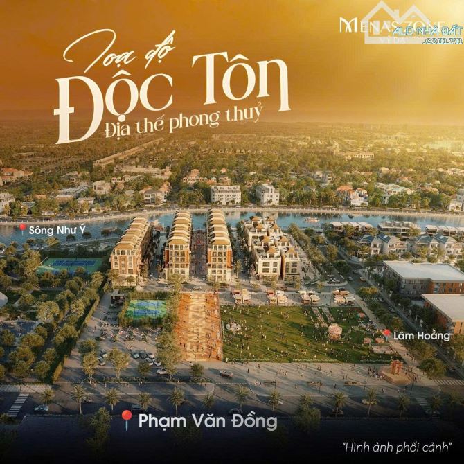 🅿️BÁN 250M2 MẶT TIỀN PHẠM VĂN ĐỒNG ĐỐI DIỆN DỰ ÁN Menas Zone VỸ DẠ - TP HUẾ GIÁ CHỈ 130tr - 1