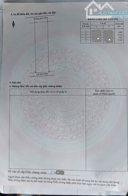 Bán đất KDC 4.3x17.3m, gần đường Phạm Văn Diêu p.Tân Hạnh, thổ cư 100% - 1