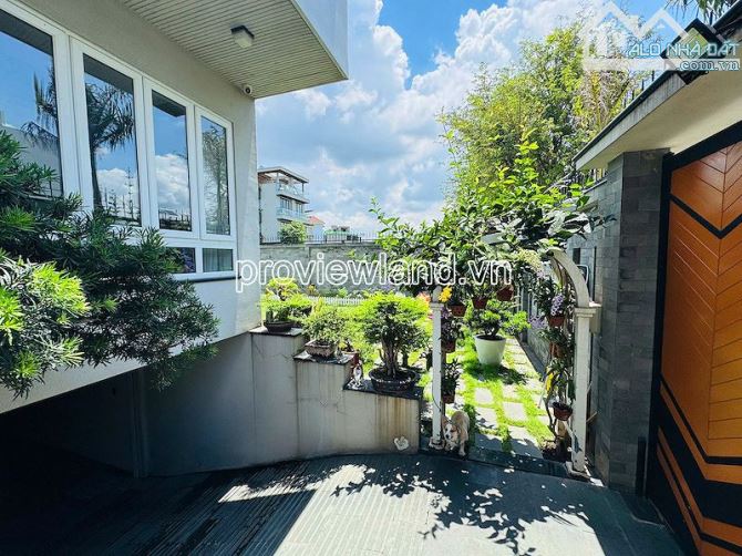 Bán biệt thự Đường Vũ Phương Đề, Thạnh Mỹ Lợi, 20x23m đất, 1 hầm + 3 tầng, 115 tỷ - 1