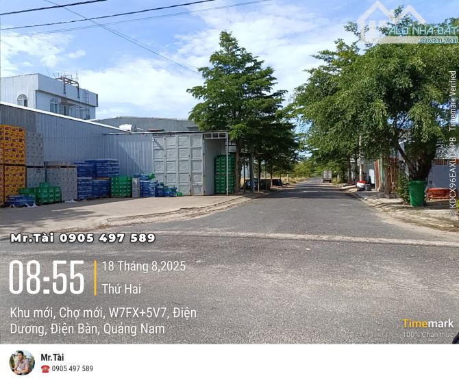 Đất đường 7m5 khu dân cư và chợ Điện Dương, Điện Bàn Đông, Đà Nẵng. - 1