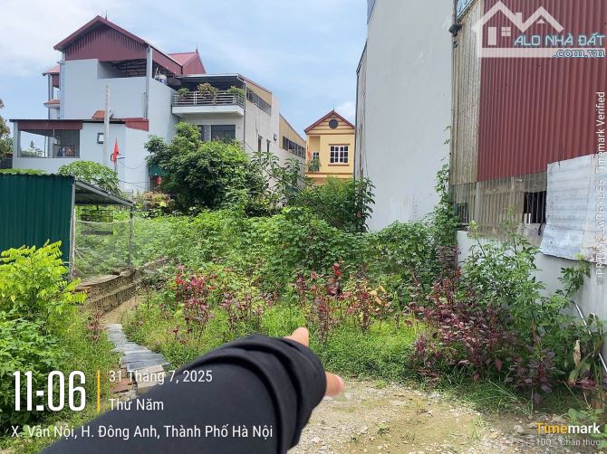 ĐẤT 98M² CỰC ĐẸP – Ô TÔ VÀO TẬN NƠI – GẦN ĐƯỜNG 23B ĐÔNG ANH - 1