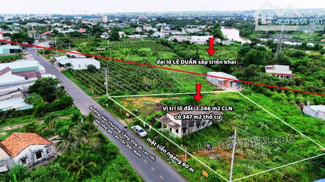 Chính chủ bán đất Hàm Hiệp đường Hải Thượng Lãng Ông gần Đại lộ Lê Duẩn - 1