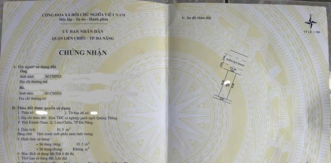 💎Chính Chủ gửi bán lô đất MT chơn tâm 8,P Liên Chiểu.Đà Nẵng - 2