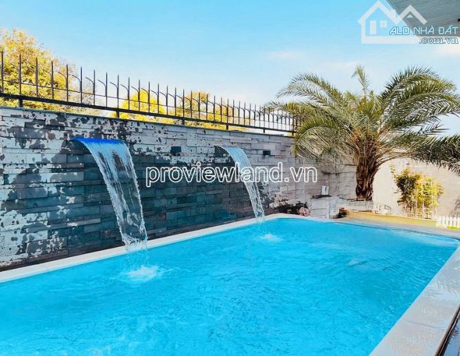 Bán biệt thự Đường Vũ Phương Đề, Thạnh Mỹ Lợi, 20x23m đất, 1 hầm + 3 tầng, 115 tỷ - 2