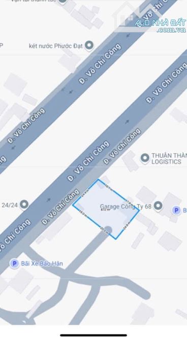 ĐẤT MẶT TIỀN VÕ CHÍ CÔNG – DT 872.5M², NGANG KHỦNG 25M - VỊ TRÍ VÀNG GẦN MỸ THUỶ - 2