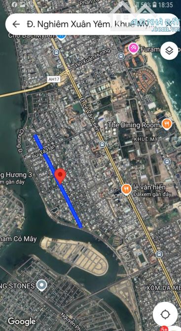 GẤP! BÁN ĐẤT 2 LÔ LIỀN KỀ 190M2 – 18,5 TỶ - MT NGHIÊM XUÂN YÊM - Q. NGŨ HÀNH SƠN - 2