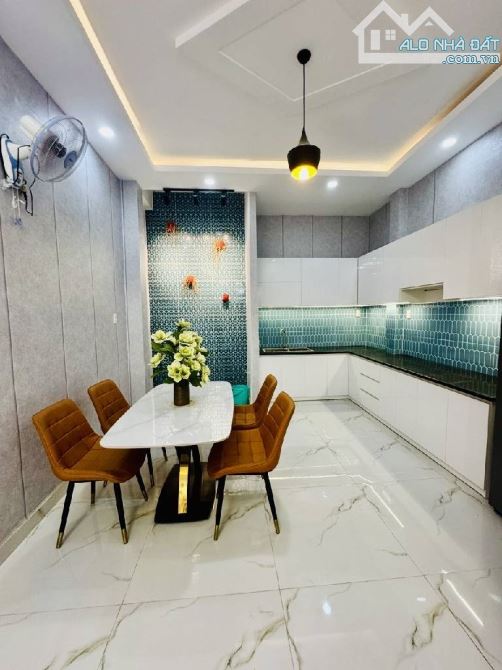 SIÊU PHẨM NHÀ PHỐ - 4 TẦNG NỞ HẬU - 4 x 12m - ÔTÔ TRONG NHÀ, PHẠM VĂN CHIÊU GÒ VẤP, 6.X TỶ - 2