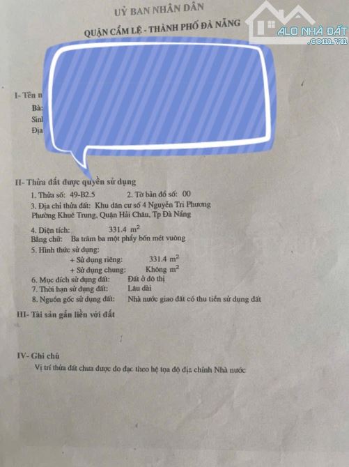 Chính chủ gửi bán lô góc 2 mặt tiền víp Đường Lương Nhữ Học & Huy Cận _ Khuê trung - Đà Nẵ - 2