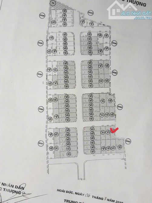 BÁN ĐẤT PHÂN LÔ – ĐỨC THƯỢNG - HOÀI ĐỨC - 48m2 - 2