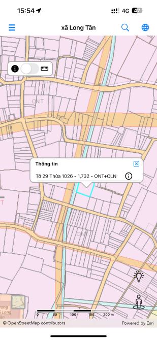 Bán 1732m2 đất ngang 41m mặt tiền nhựa Long Tân - Đất Đỏ - 3